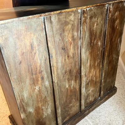 Primitive style cabinet.