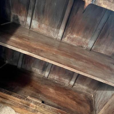 Primitive style cabinet.