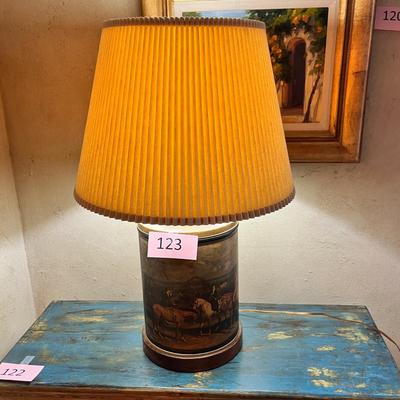 Cool Tin Lamp
