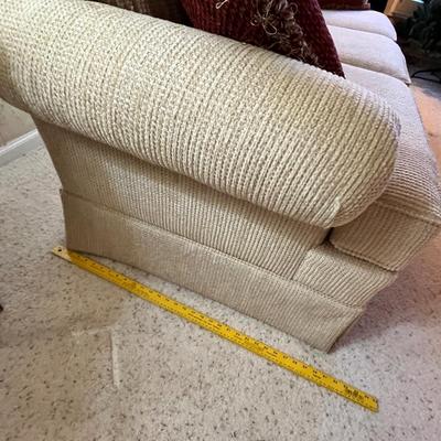 Ivory colored couch