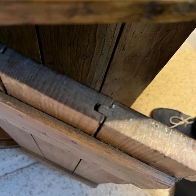 Primitive pine cabinet