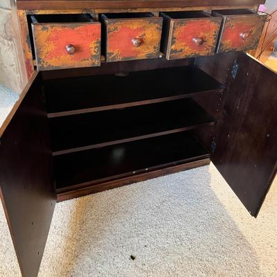 Great Primitive style cabinet