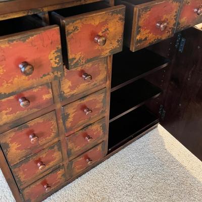 Great Primitive style cabinet
