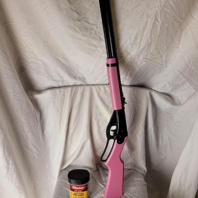 Pink Daisy BB gun with bbs