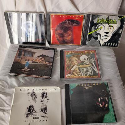 Lot of rock CDs
