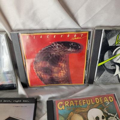 Lot of rock CDs