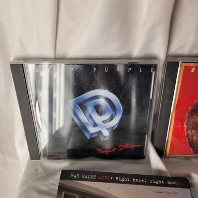 Lot of rock CDs