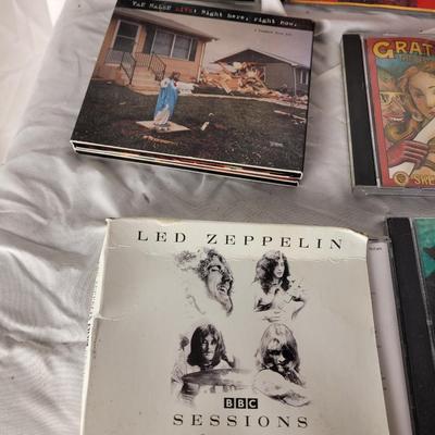 Lot of rock CDs