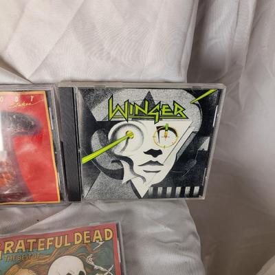 Lot of rock CDs