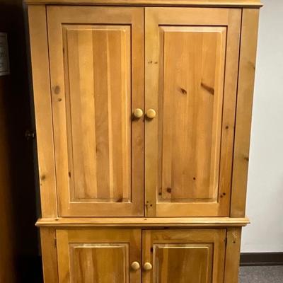 Wooden Armoire 78x42