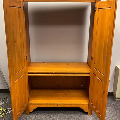 Wooden TV Armoire 68x40