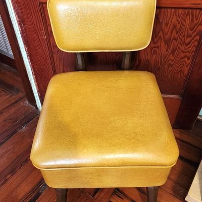 Lot #94 Vintage Sewing Chair - Mid Century