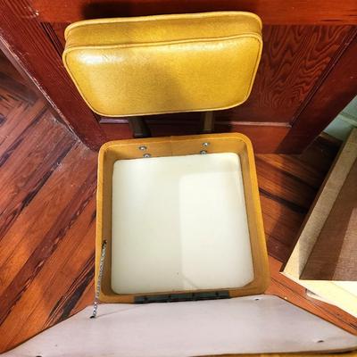 Lot #94 Vintage Sewing Chair - Mid Century