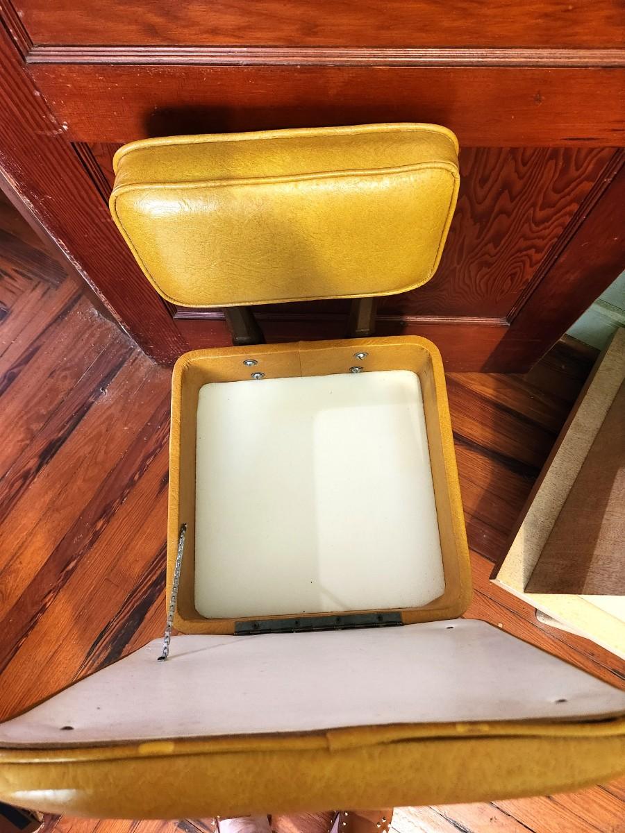 Lot 94 Vintage Sewing Chair Mid Century EstateSales