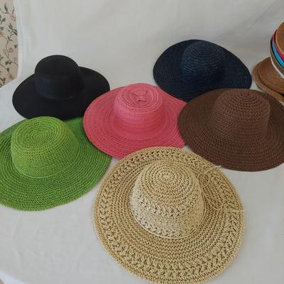 Cotton and Straw Summer Hats (G-BBL)