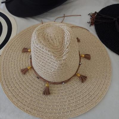 Cotton and Straw Summer Hats (G-BBL)
