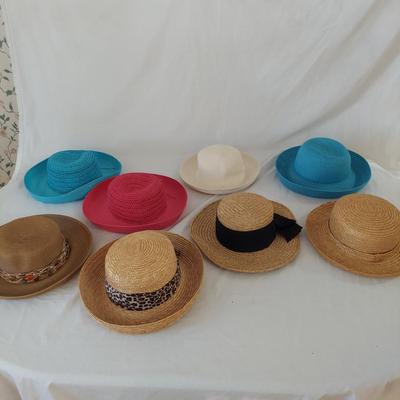 Cotton and Straw Summer Hats (G-BBL)