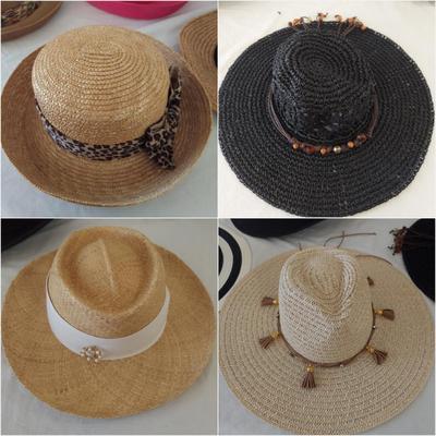 Cotton and Straw Summer Hats (G-BBL)