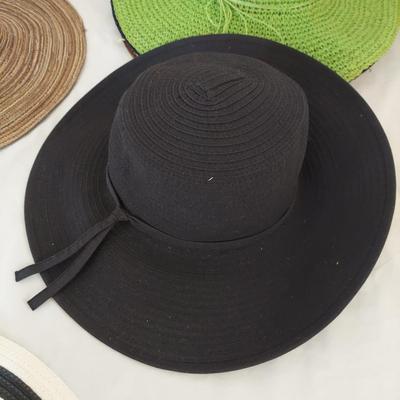 Cotton and Straw Summer Hats (G-BBL)