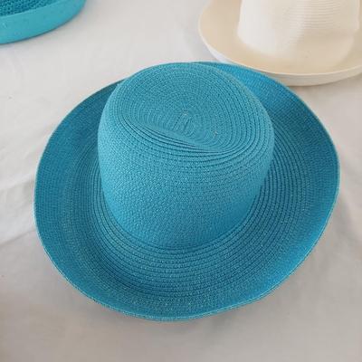 Cotton and Straw Summer Hats (G-BBL)
