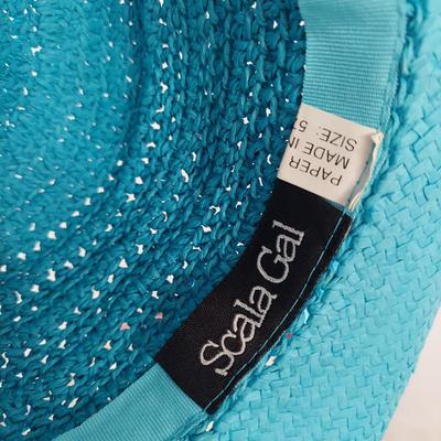 Cotton and Straw Summer Hats (G-BBL)