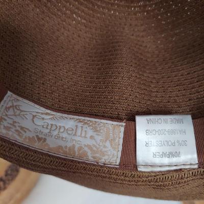 Cotton and Straw Summer Hats (G-BBL)