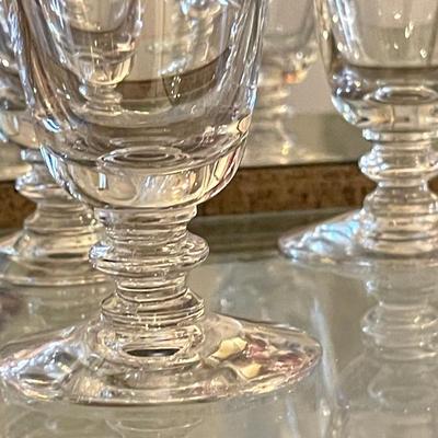 Vintage Fostoria Crystal Rose Glasses - Etched - 31 Glass Lot