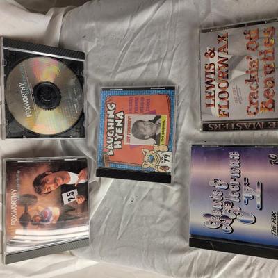 Lot of comedy CDs Lewis and Floorwax and Jeff Foxworthy