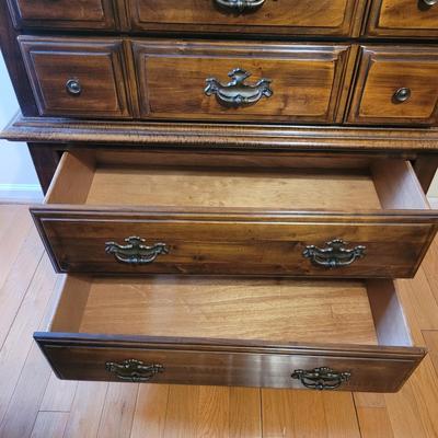 Large Wooden Dresser and Nightstands (P-CE)