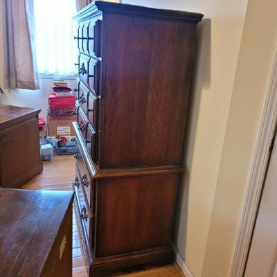 Large Wooden Dresser and Nightstands (P-CE)