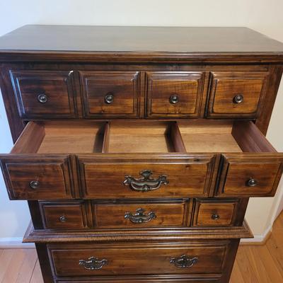 Large Wooden Dresser and Nightstands (P-CE)