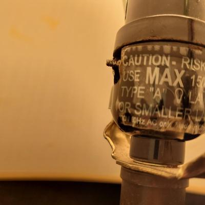 Pair of Wrought Iron Table Lamps (P-CE)