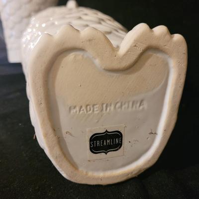 Pair of Owl Vases (P-CE)