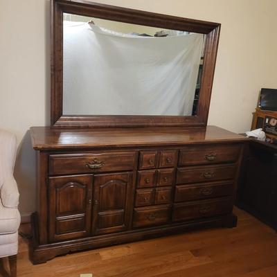 Large Dresser and Mirror (P-CE)