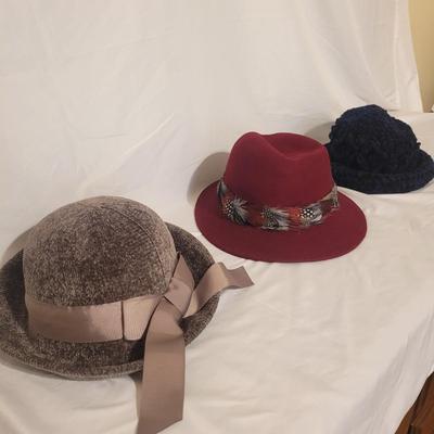 Womenâ€™s Wool Bowler Hats and More (P-CE)