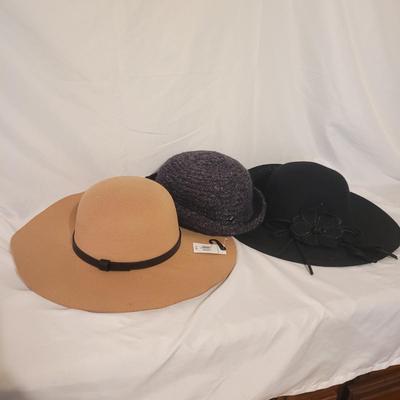 Womenâ€™s Wool Bowler Hats and More (P-CE)