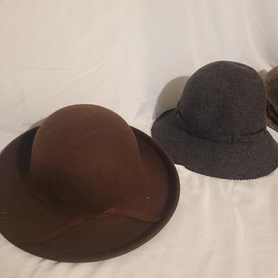 Womenâ€™s Wool Bowler Hats and More (P-CE)