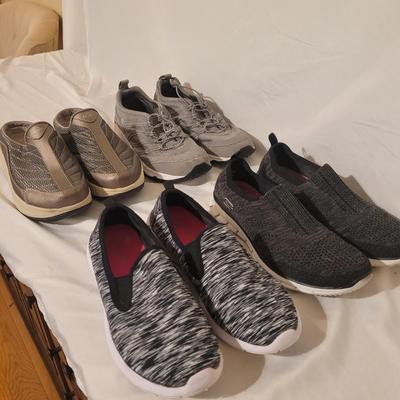Womenâ€™s Sneakers & Slip Ons by Land's End, Reebok, & More, Sz. 7.5 - 9 (P-CE)