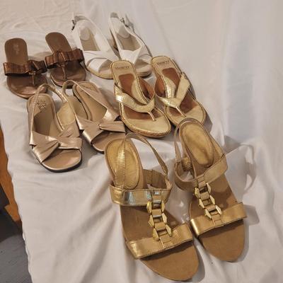 Womenâ€™s Strappy Sandals by Born & More, Sz. 7 - 9 (P-CE)