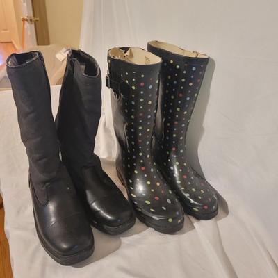 Womenâ€™s Snow and Rain Boots by Bass & More, Sz. 7-9.5 (P-CE)