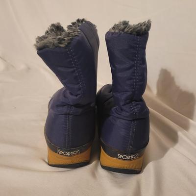 Womenâ€™s Snow and Rain Boots by Bass & More, Sz. 7-9.5 (P-CE)