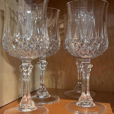 Cristal D'Arques Lead Crystal Glassware - 17 pieces