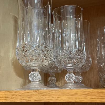 Cristal D'Arques Lead Crystal Glassware - 17 pieces