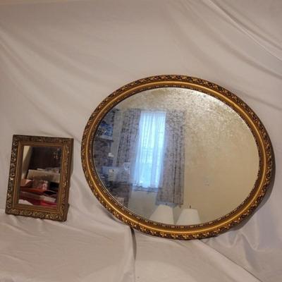 Two Decorative Mirrors (P-CE)