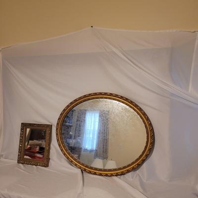 Two Decorative Mirrors (P-CE)