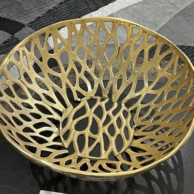 Vintage IKEA Modern Art Filigree Bowl