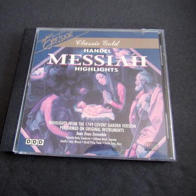 Lot 366: Handel Messiah Highlights CD