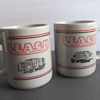 Lot 370: 2 Older Leach Co Sturdy Mugs