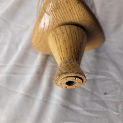 Wooden coors light tap handle