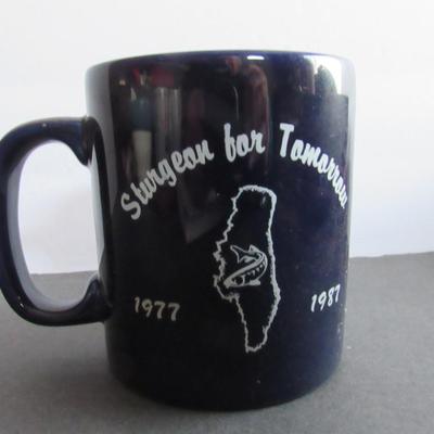 Lot 377: Ceramic Sturgeon For Tomorrow 1977-1987 Mug, Staffordshire